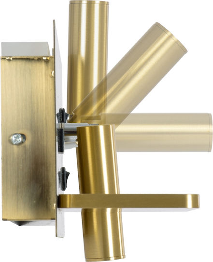GloboStar Paladin Single LED Spot in Gold Color