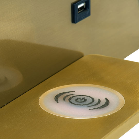 GloboStar Paladin Single LED Spot in Gold Color