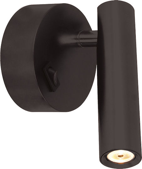 Zambelis Lights Einzel LED Spot in Schwarz Farbe