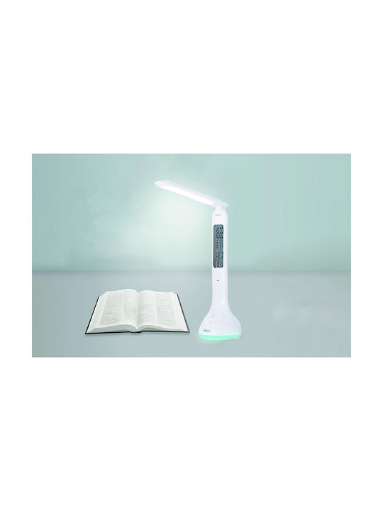 Remax RT-E185 Επαναφορτιζόμενο LED Φωτιστικό Γραφείου Αναδιπλούμενο σε Λευκό Χρώμα