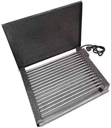 Rubino Tabletop Grătar Electric Grătar 2200W Grătare electrice cu Capac 44.5bucx33buccm
