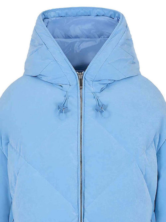 Emporio Armani Μπουφάν Puffer Blue Ortensia