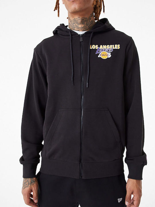 La Lakers NBA Cardigan With Black Hood