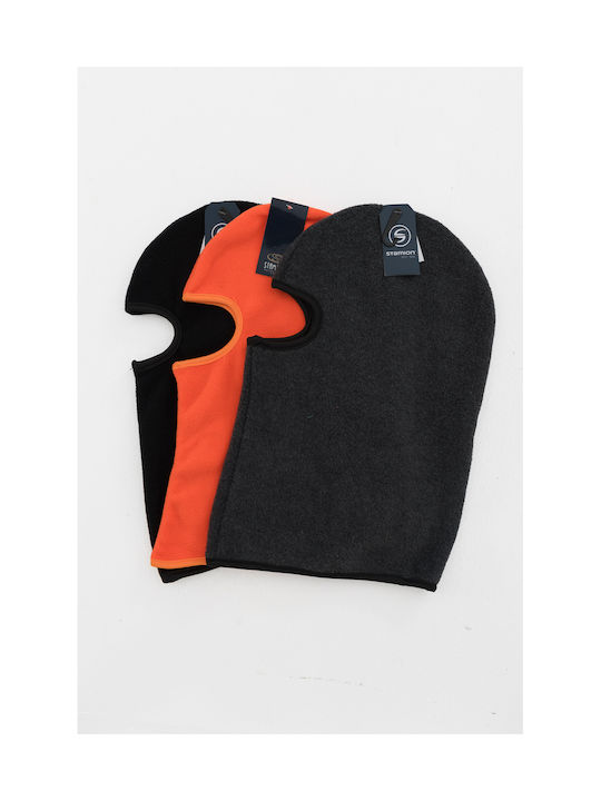 Stamion Full Face Motorcycle Rider Balaclava Fleece Orange Color