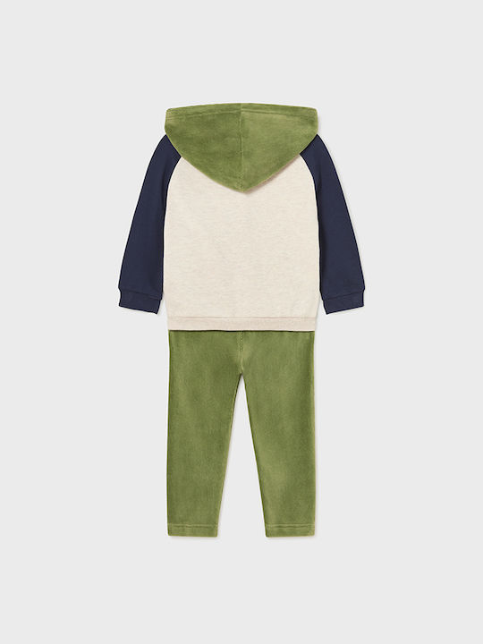 Mayoral Kids Set with Pants Winter 2pcs Khaki