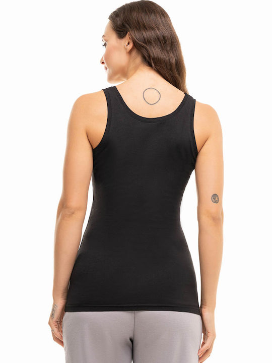 Women's Sleeveless T-Shirt Black