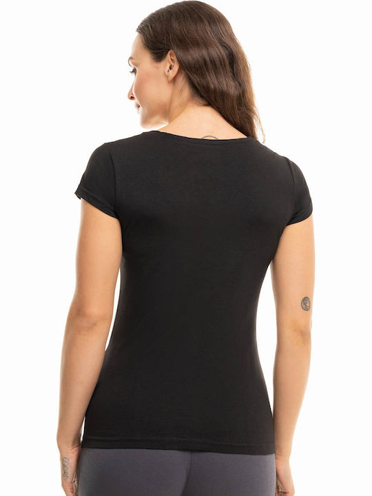 Women's Short Sleeve T-Shirt Black