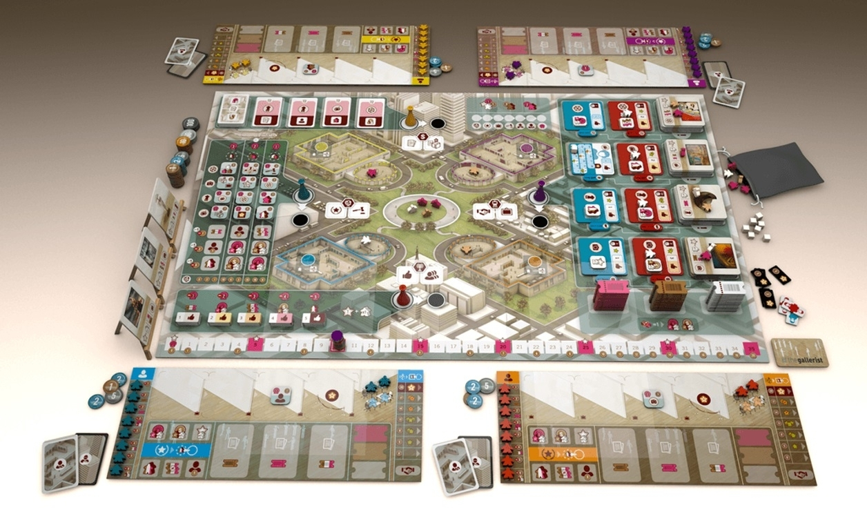 Eagle-Gryphon Games The Gallerist (Upgrade Pack & Scoring