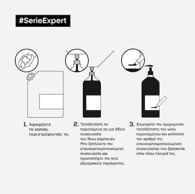 L'Oréal Professionnel Serie Expert Blondifier Gloss Refill Eco Refill Shampoos Color Maintenance for Coloured Hair 1500ml