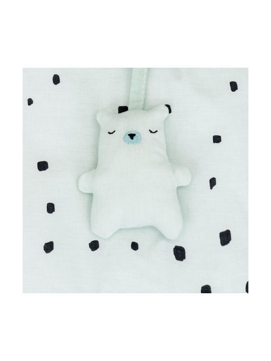 Kikka Boo Βρεφική Θήκη Κούνιας Bear With Me Πράσινο