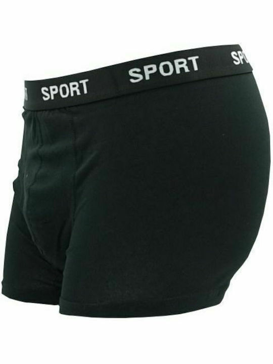 Onurel Herren Boxershorts Schwarz 4Packung