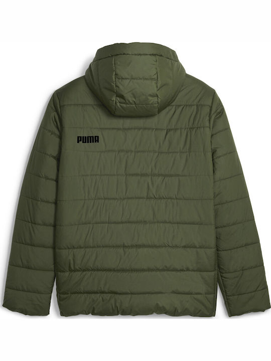 Winter Jacket Puffer Khaki