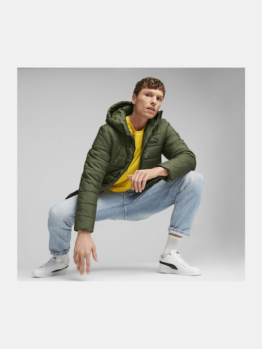Winter Jacket Puffer Khaki