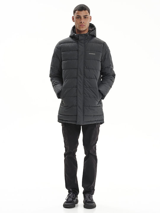 Geci Barbati Puffer Waterproof și cu Protecție împotriva Vântului Verzi