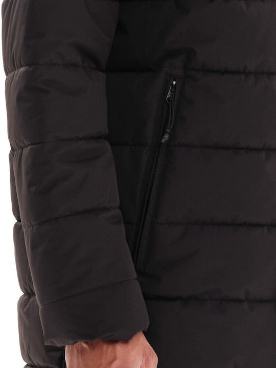 Winter Jacket Puffer Waterproof and Windproof Black