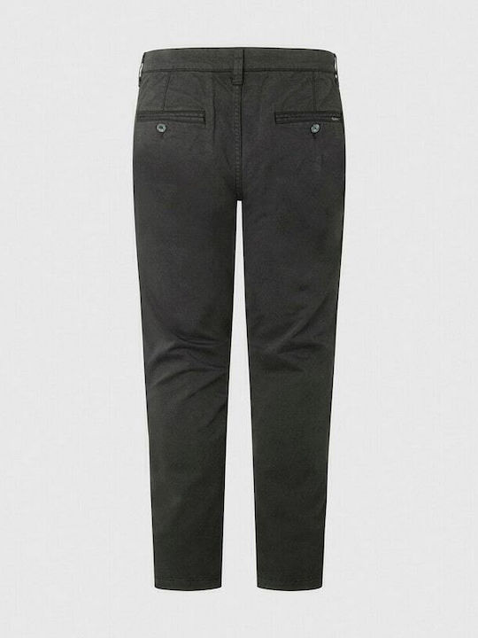 Charly Trousers Chino in Slim Fit Black