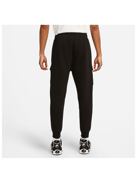 Nike Men's Fleece Sweatpants with Rubber Black