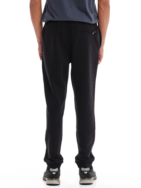 Sweatpants with Elastic Black