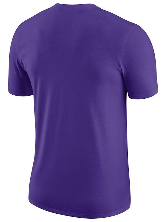 Nike NBA Los Angeles Lakers Essentials T-shirt Μωβ