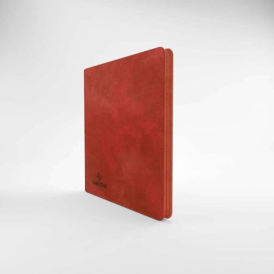 Gamegenic Zip-Up Album 24 Pocket Binder 12-Pocket Standard Size Red
