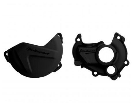Polisport Protecție capac motor motocicletă Yamaha YZ250F Negru
