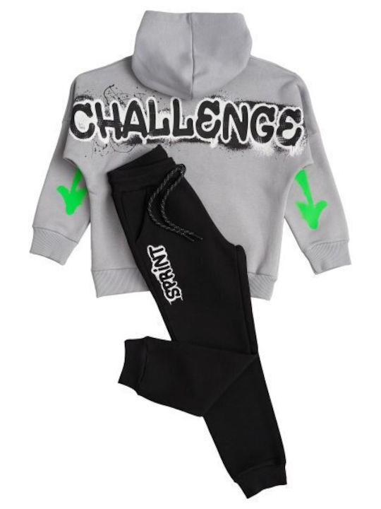 Sprint Kids Sweatpants Set Gray 2pcs