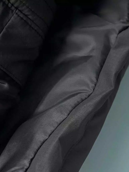Kinder Steppjacke Ärmellos Kurz Schwarz