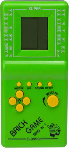 ikonka Elektronische Handheld-Spielkonsole für Kinder