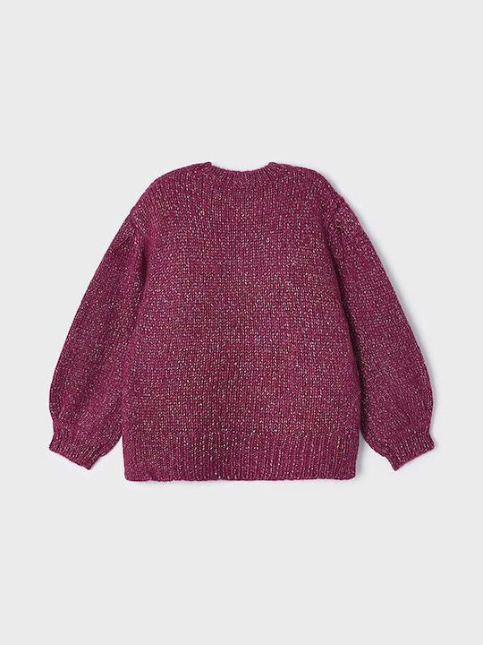 Mayoral Kids Sweater Long Sleeve Fuchsia