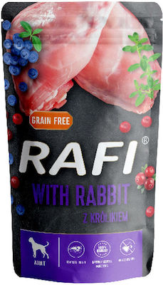 Dolina Noteci Rafi Canned Grain Free Wet Dog Food with Blueberries and Rabbit 1 x 500gr