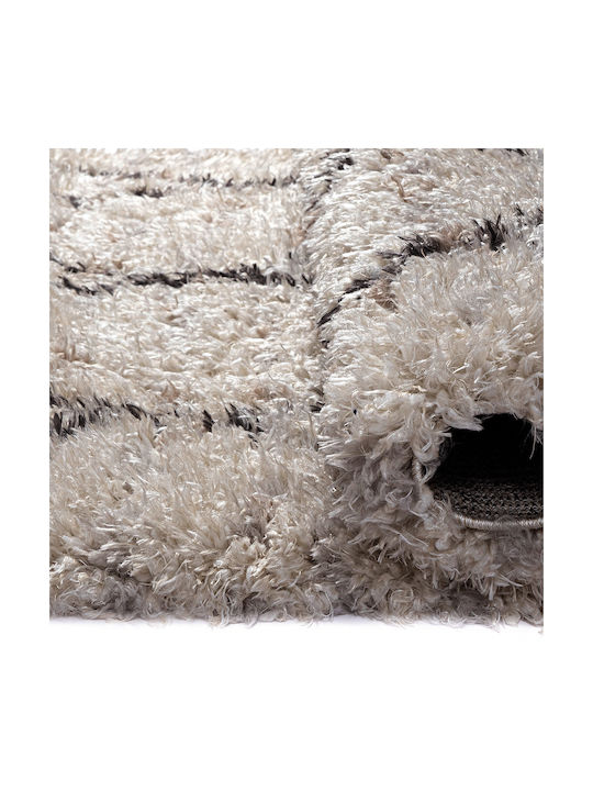 Beauty Home Majestic 9717 Teppich Rechteckig Synthetisch,Polyester/Cotton/Leather Ecru