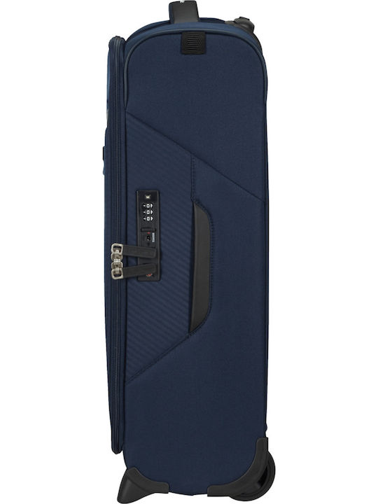Samsonite Litebeam Βαλίτσα Ταξιδίου Καμπίνας Υφασμάτινη Midnight Blue με 4 Ρόδες Ύψους 55εκ.
