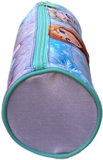 Disney Frozen Κασετίνα Βαρελάκι Πολύχρωμη