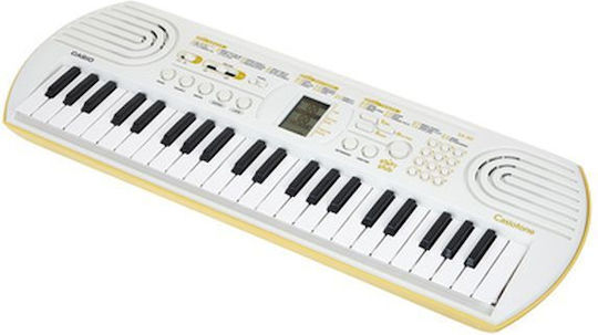 Casio Αρμόνιο Sa80 με 44 Πλήκτρα Λευκό