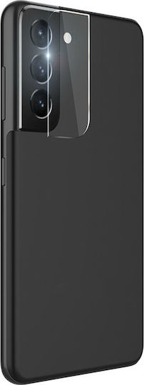 Lens Kameraschutz Gehärtetes Glas White für das Galaxy S21 5G