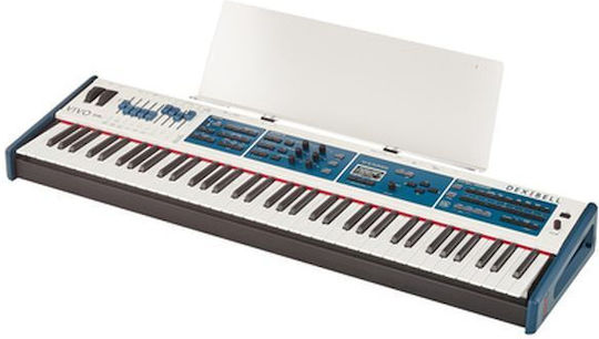 Dexibell Elektrisch Bühne Klavier Vivo S10L und Anschluss an Kopfhörer und Computer Weiß