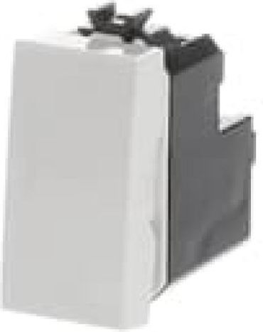 Abb Abb Recessed Wall Switch Single Without Frame Aller Retour White
