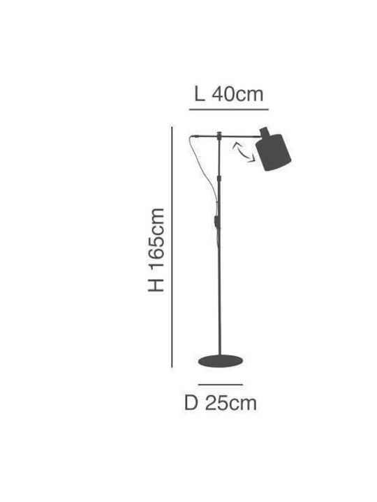 Home Lighting Adept Φωτιστικό Δαπέδου Υ165εκ. Χρυσό Home Lighting Adept Φωτιστικό Δαπέδου Υ165εκ. Χρυσό