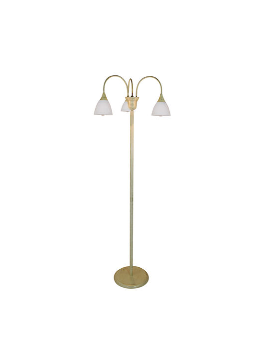 Home Lighting Kup Lampa de podea Î167xL55cm. cu Soclu pentru Bec E14 Alb