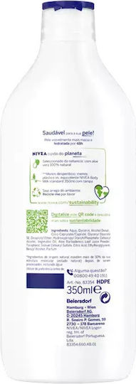 Nivea Naturally Good Aloe Vera Loțiune hidratant pentru corp cu Aloe Vera pentru toate tipurile de piele 350ml