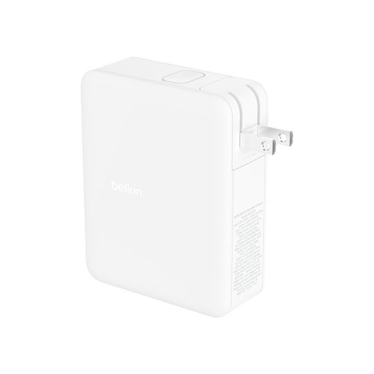 Belkin Wireless Charger GaN With USB-A Port And 3 USB-C Ports 140W Power Delivery White