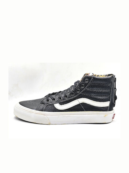 Vans Sk8-hi Slim Μποτάκια Μαύρα