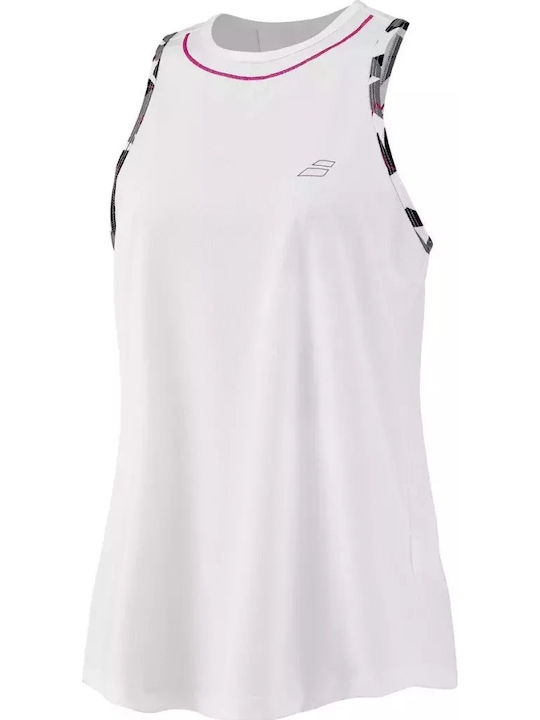 Babolat 2WS23072Y-1000 Damen Tennisbekleidung Weiß