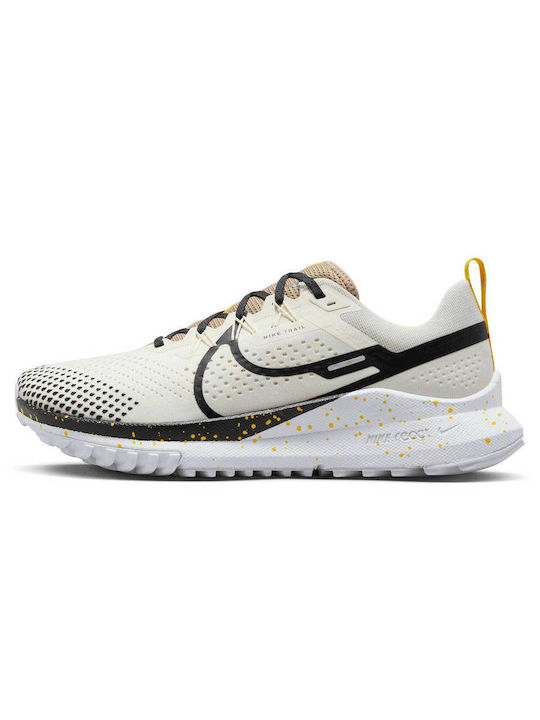 React Pegasus Trail 4 Sport Shoes Trail Running White Waterproof with Gore-Tex Membrane