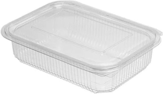 Intertan Disposable Plastic PET Tableware for Cold 1250ml Transparent 50pcs