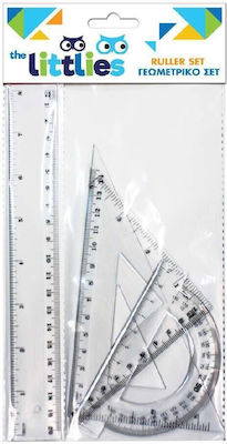 The Littlies Set 4 Geometric Tool Plastic Transparent 0