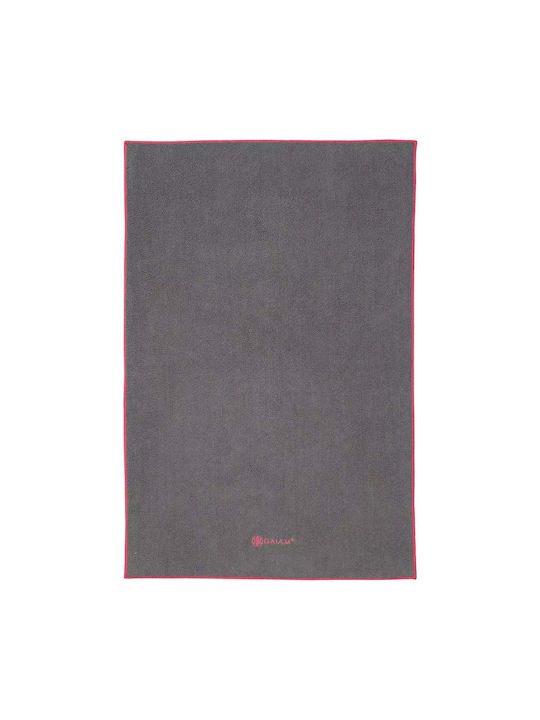 Gaiam Gymnastikhandtuch Yoga Gray 51x76cm