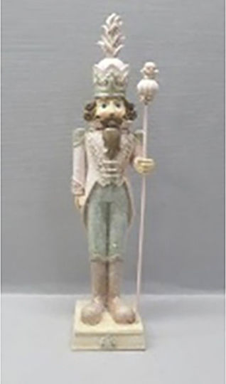 Iliadis Polyresin Christmas Nutcracker 27cm Pink