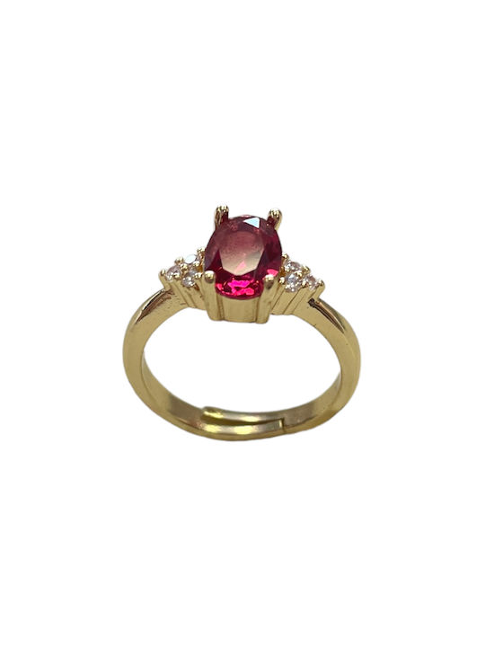 Intimonna Women's Ring Gold Plated