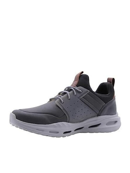 Skechers Arch Fit Orvan Ανδρικά Sneakers Μαύρα